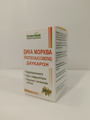 «Дика морква – Даукарон – уролітіази, кардіодопомога» (Daucus carota)